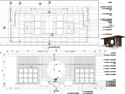 新中式廊架 钢结构廊架 玻璃廊架 风雨廊架会客厅cad施工图