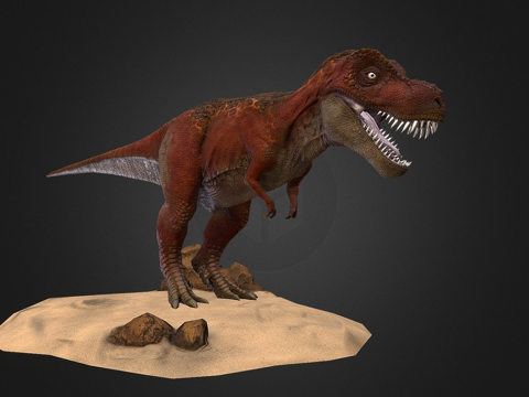  霸王龙3d模型 
