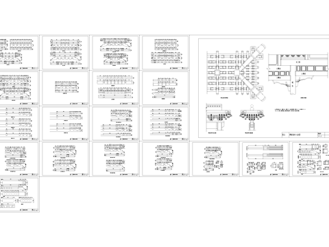 牌楼角科斗拱节点古建筑CAD施工详图cad施工图