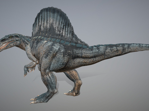  棘龙3d模型 