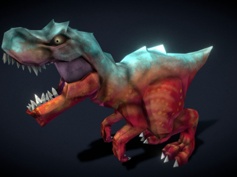  恐龙3d模型 