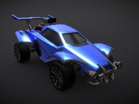  辛烷火箭联盟车3d模型 