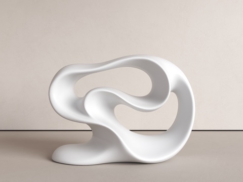  现代雕塑 景观雕塑 不锈钢雕塑 雕塑摆件 金属雕塑摆件 雕塑3d模型 