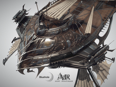  上升无限领域飞艇3d模型3d模型 