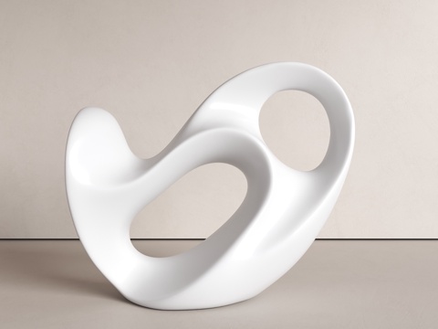 现代雕塑 景观雕塑 不锈钢雕塑 雕塑摆件 金属雕塑摆件 雕塑su模型