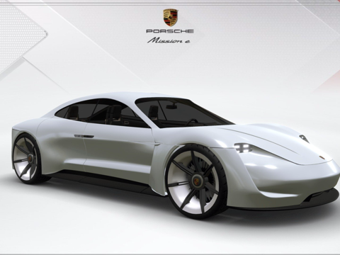  保时捷使命E3d模型 