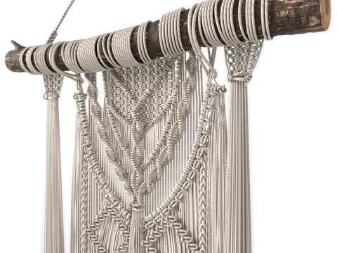  北欧挂饰 墙饰 挂毯3d模型 