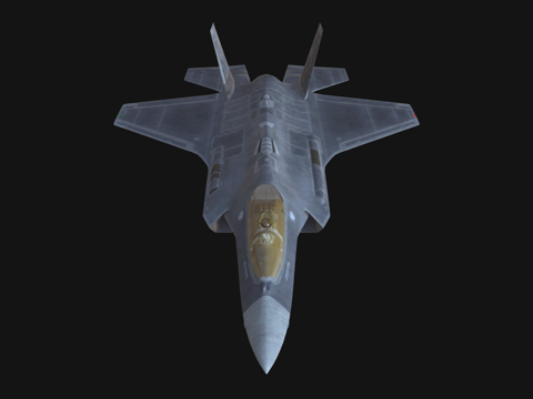  F35A闪电II3d模型 