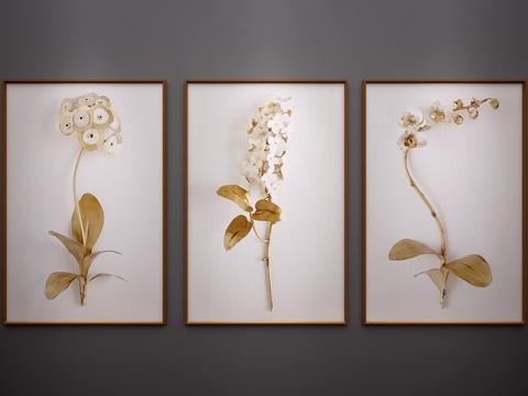  现代挂画 现代装饰画 北欧挂画 北欧装饰画 现代艺术画3d模型 