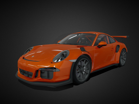  保时捷911 GT33d模型 