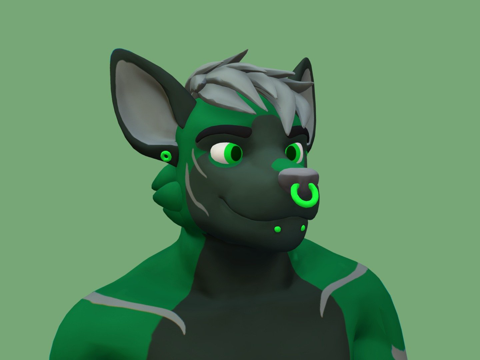  迪维奥头像3d模型 