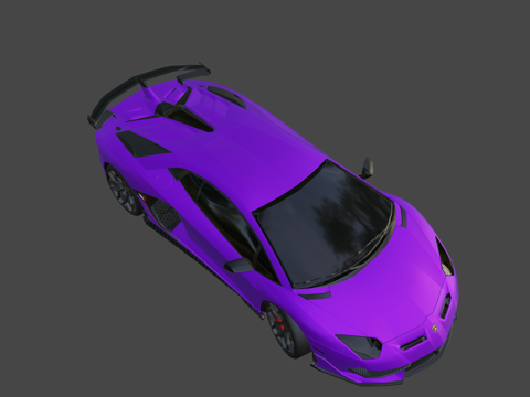  兰博基尼埃文塔多SVJ SDC3d模型 