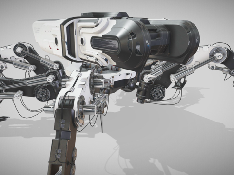  昆虫机甲3d模型 