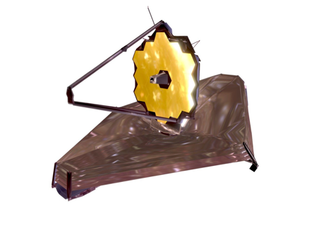  詹姆斯韦伯空间望远镜3d模型 