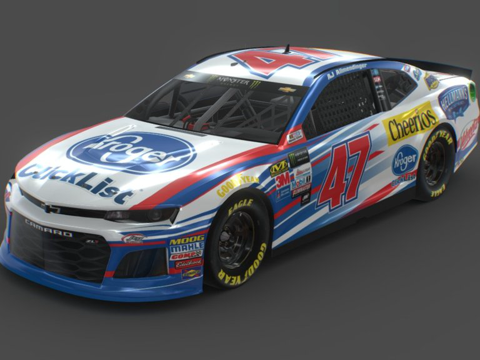  年纳斯卡科迈罗3d模型 