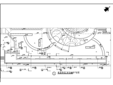 瞭望景观区CAD施工图集cad施工图