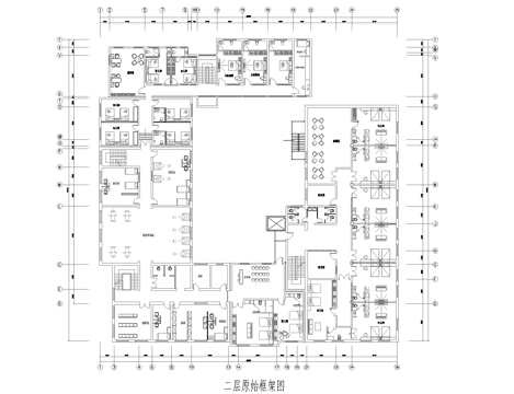 六层养老院 最新全套施工图设计cad施工图