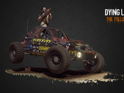  消逝的光芒  信徒  西拉斯越野车3d模型 