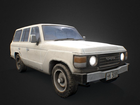  丰田陆地巡洋舰3d模型 