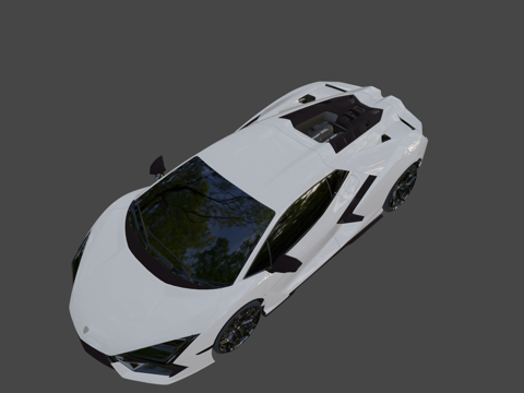  兰博基尼Revuelto3d模型 
