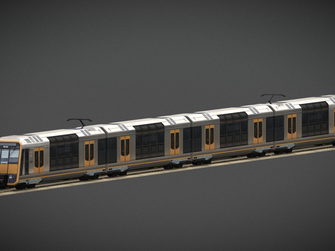  悉尼火车坦加拉T系列3d模型 