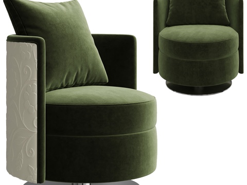  单人沙发3d模型 