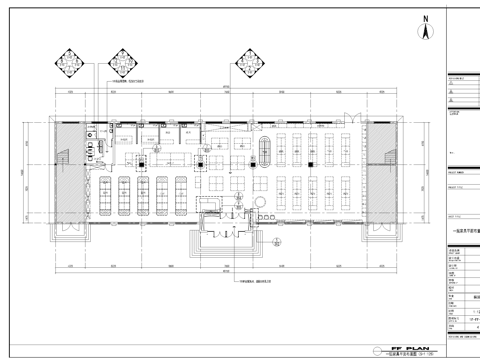 连锁生鲜超市 最新全套施工图设计cad施工图