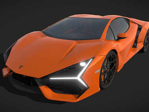  兰博基尼Revuelto3d模型 