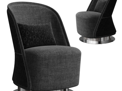  单人沙发3d模型 