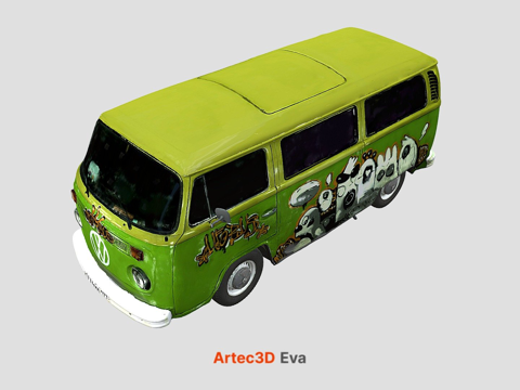  大众巴士3d模型 