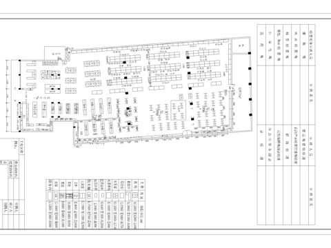 超市 最新平面施工图设计cad施工图