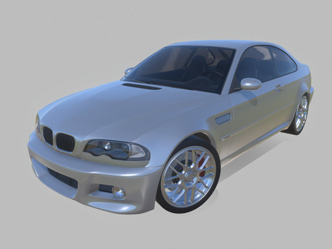  宝马M3 E463d模型 