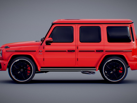  梅赛德斯奔驰G63 AMG3d模型 
