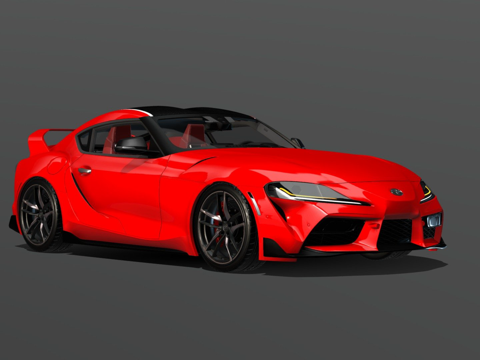  丰田GR Supra3d模型 