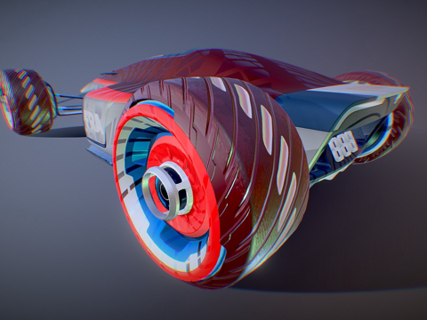  赛道狂飙2020自定义皮肤  法国3d模型 