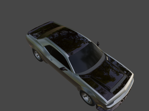  道奇挑战者SRT恶魔SDC3d模型 