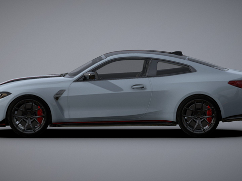  宝马M4 CSL 20233d模型 