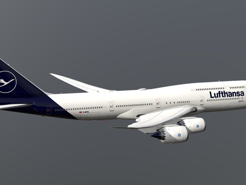  波音七四七八i3d模型 