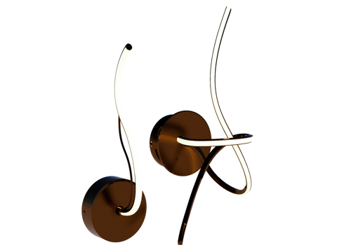 壁灯 装饰壁灯 金属壁灯su模型