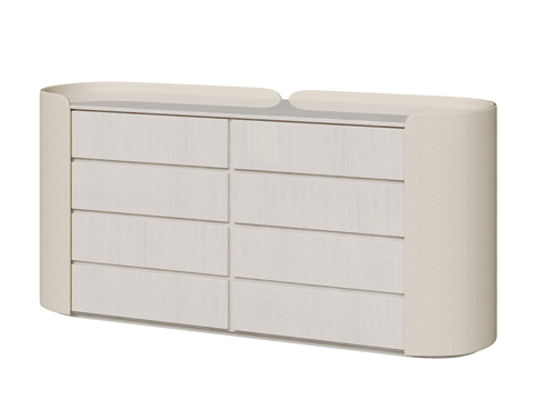  现代简约装饰边柜 边柜 简约边柜 装饰边柜3d模型 