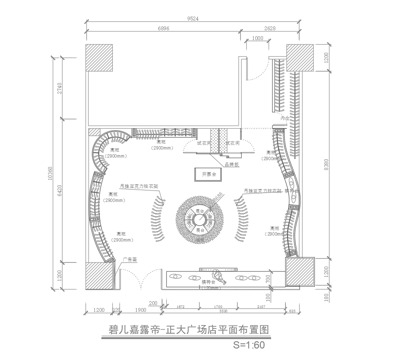 男装女装服装店专卖店 最新全套施工图设计cad施工图