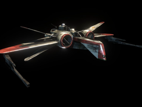  ARC170战斗机3d模型 