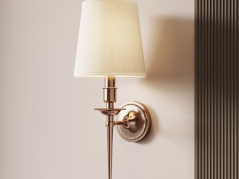 现代意式壁灯su模型