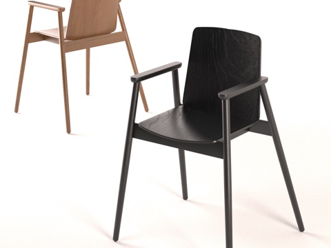  现代休闲椅子模型3d模型 