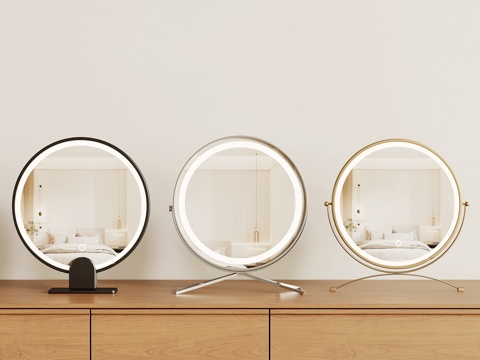 现代镜子su模型