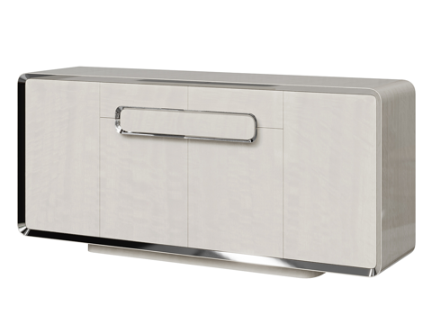  现代简约边柜 装饰边柜 客厅边柜  矮柜3d模型 