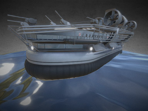  动画海洋场景3d模型 