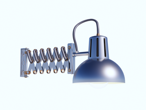 壁灯 装饰壁灯 金属壁灯 阅读壁灯su模型