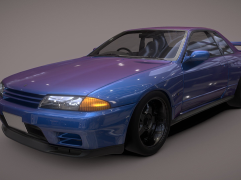  日产天际线GTR R323d模型 