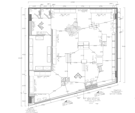 男装女装服装店专卖店 最新全套施工图设计cad施工图